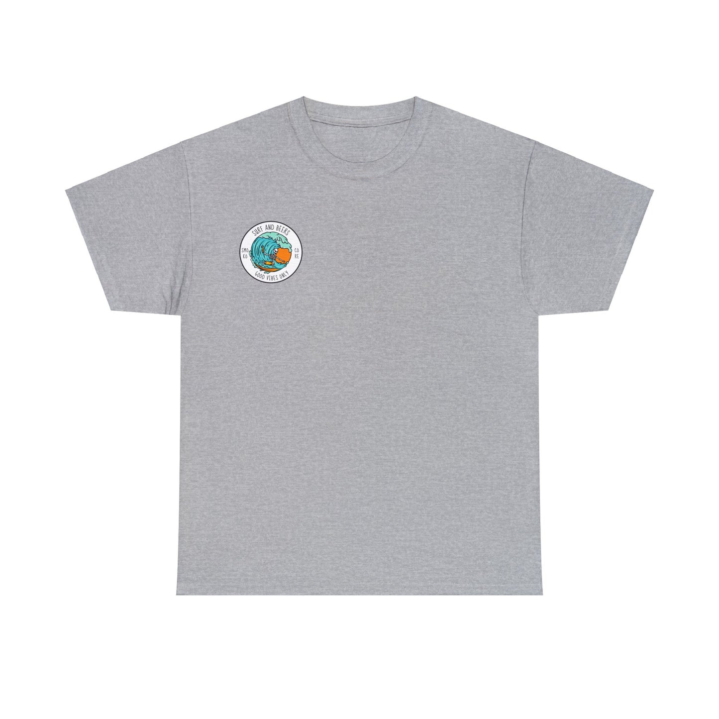 Beers and surf Heavy Cotton Tee