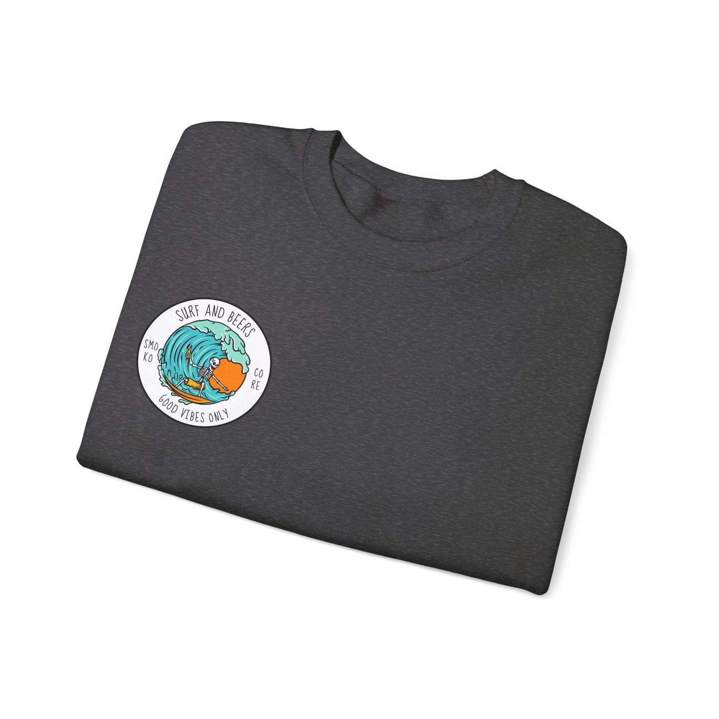 Beers and Surf Crewneck Jumper