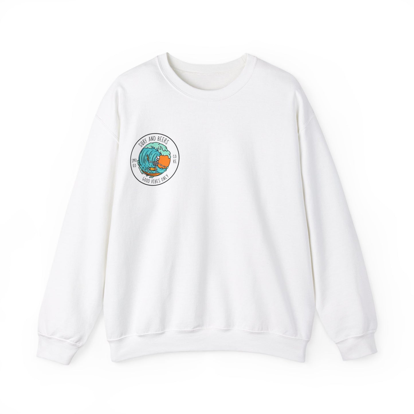 Beers and Surf Crewneck Jumper