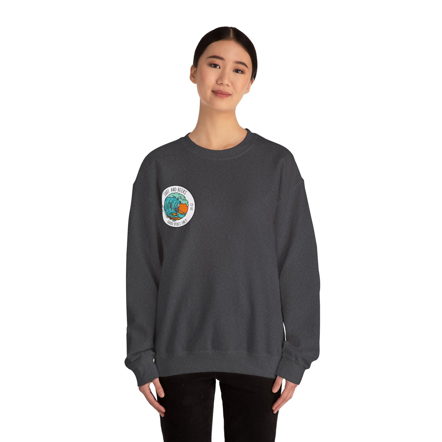 Beers and Surf Crewneck Jumper