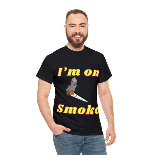 I'm on Smoko Heavy Cotton Tee