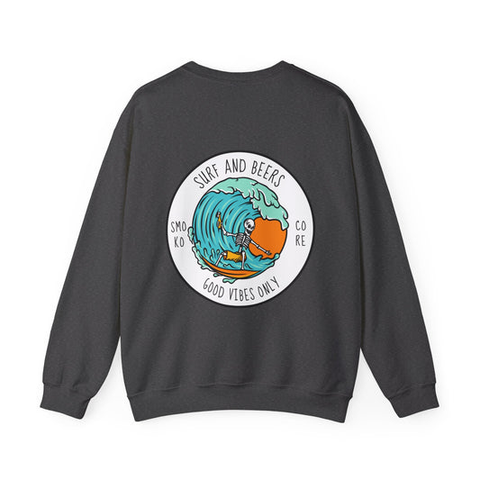 Beers and Surf Crewneck Jumper