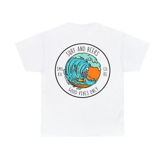 Beers and surf Heavy Cotton Tee