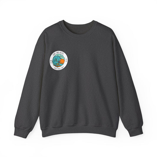 Beers and Surf Crewneck Jumper